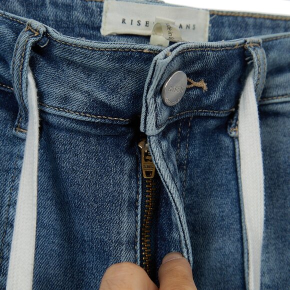 RISEN Jeans Cargo Stretch Jeans Women's 31 - Picture 4 of 7